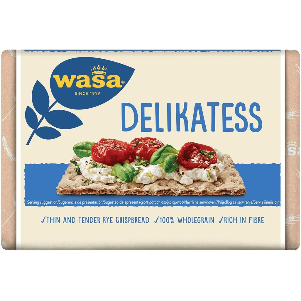 Хлібці житні Wasa Delikatess бездрожжеві 270 г (831398) - фото 1