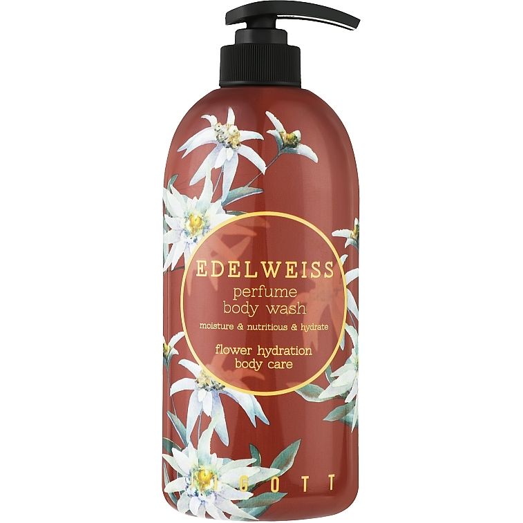Гель для душа Jigott Эдельвейс Edelweiss Perfume Body Wash, 750 мл (282164) - фото 1