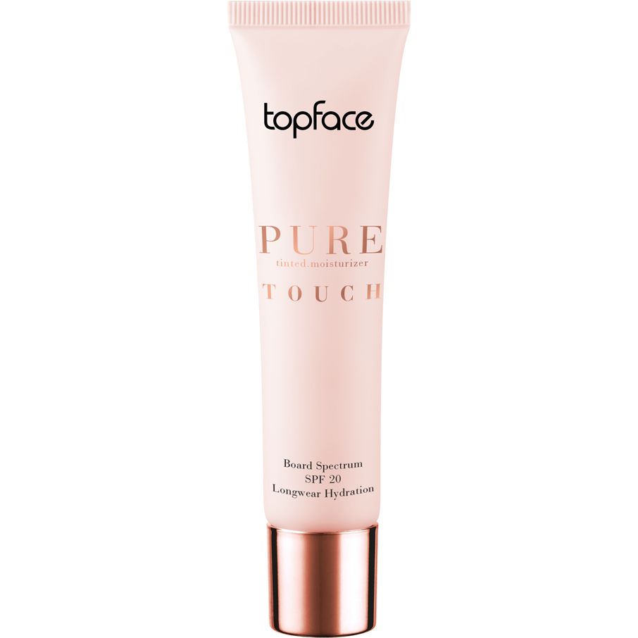 Тональний крем TopFace Pure Touch Tinted Moisturizer PT566 відтінок 001, 30 мл - фото 1