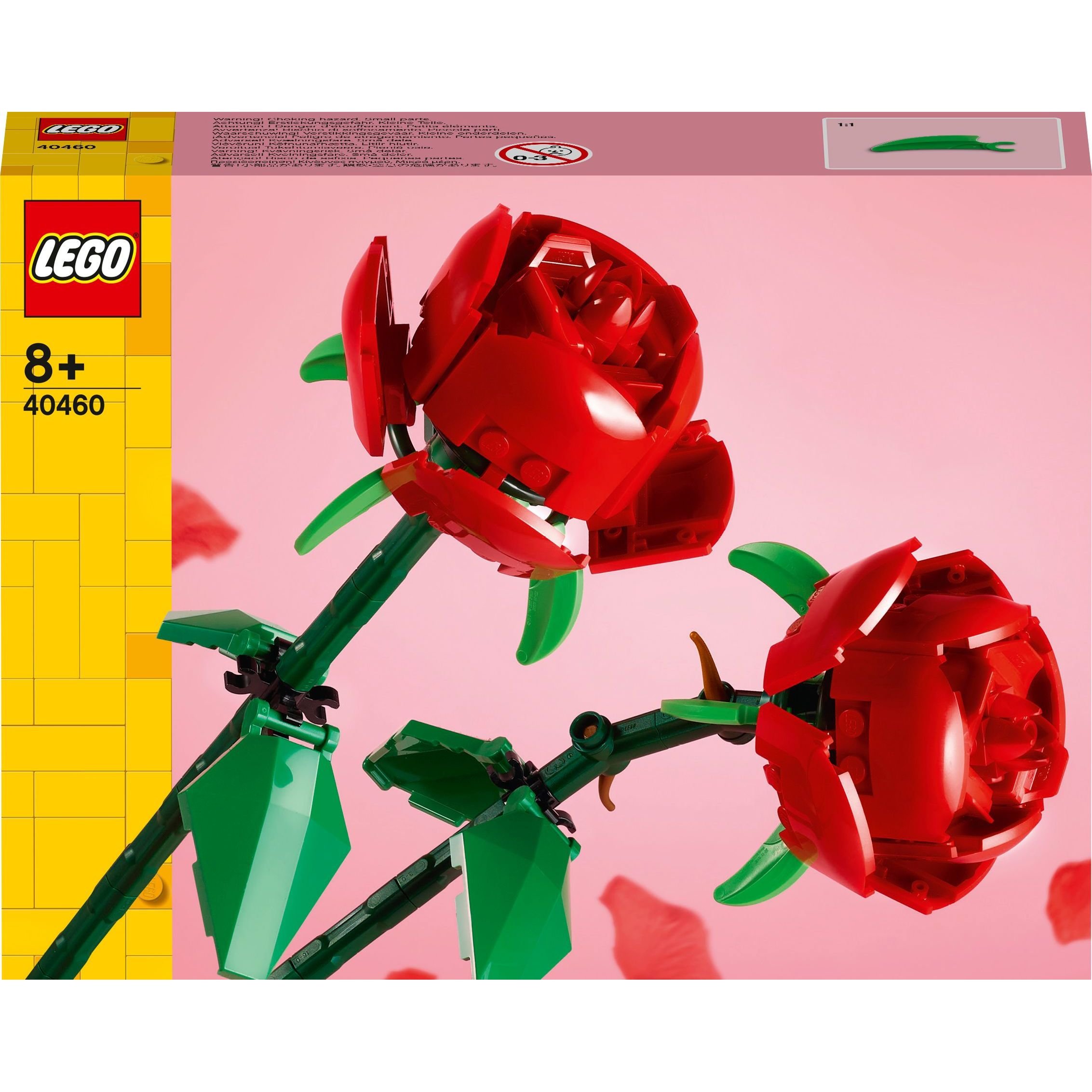 Конструктор LEGO Icons Розы 120 детали (40460) - фото 1