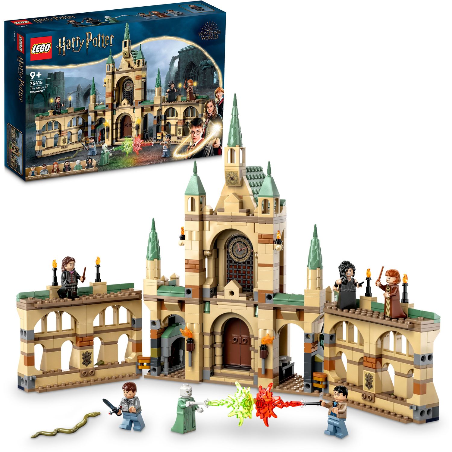 Конструктор LEGO Harry Potter Битва за Хогвартс, 728 деталей (76415) - фото 4