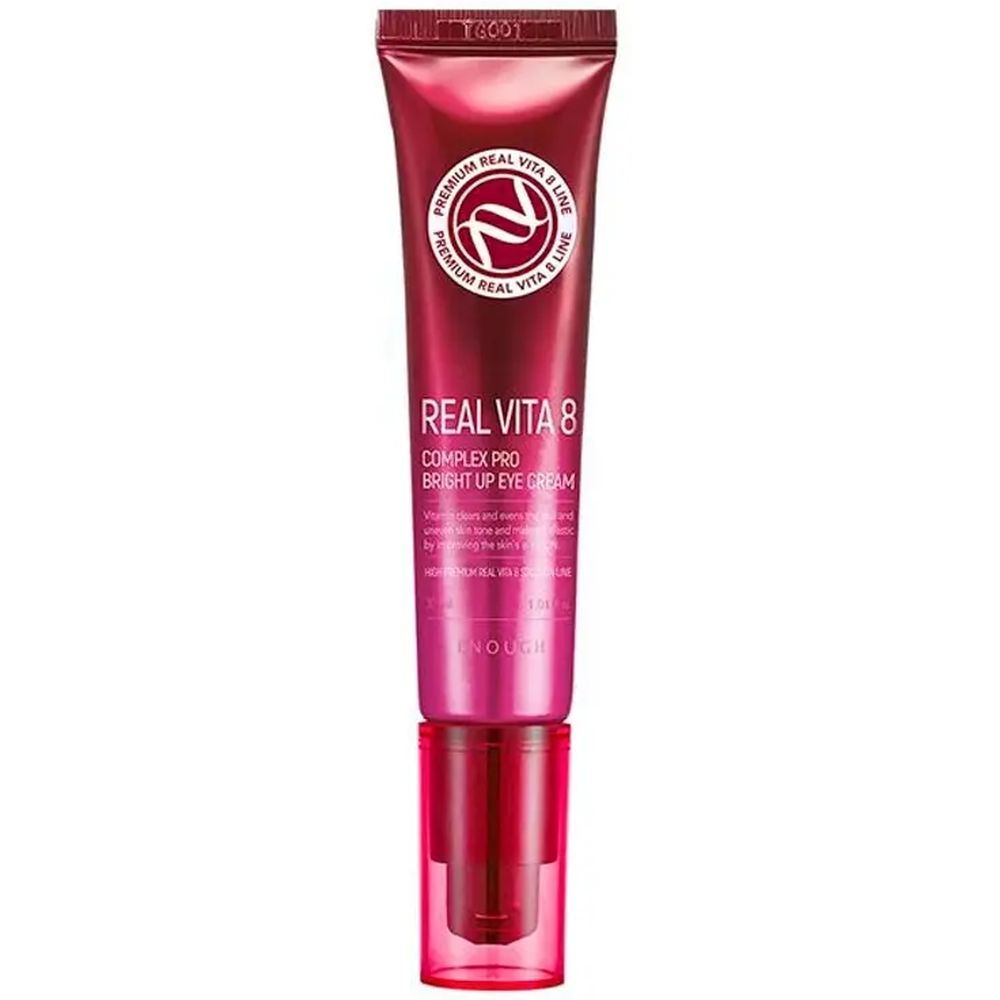 Крем для повік Enough Premium Real Vita 8 Complex Pro Bright Up Eye Cream 30 мл - фото 1