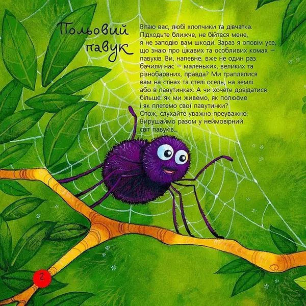 Дитяча книга Богдан Пізнаю світ Павуки - Алгара Алехандро (978-966-10-3127-1) - фото 2