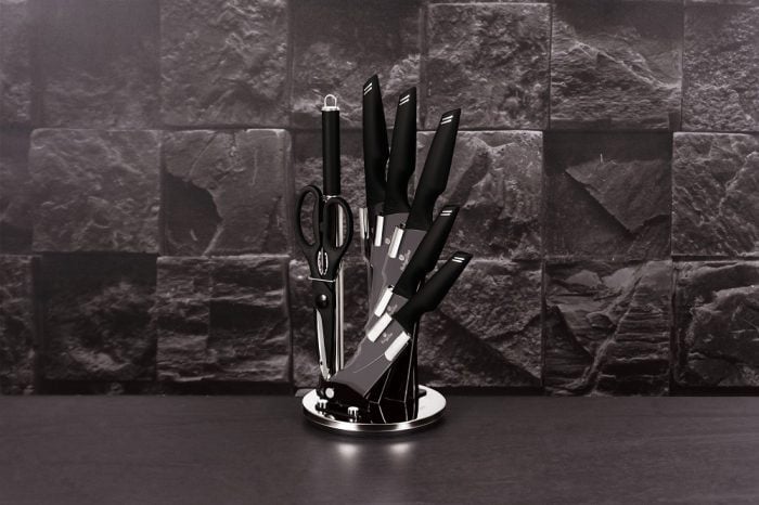Набір ножів Berlinger Haus Black Collection, чорний (BH 2693) - фото 4