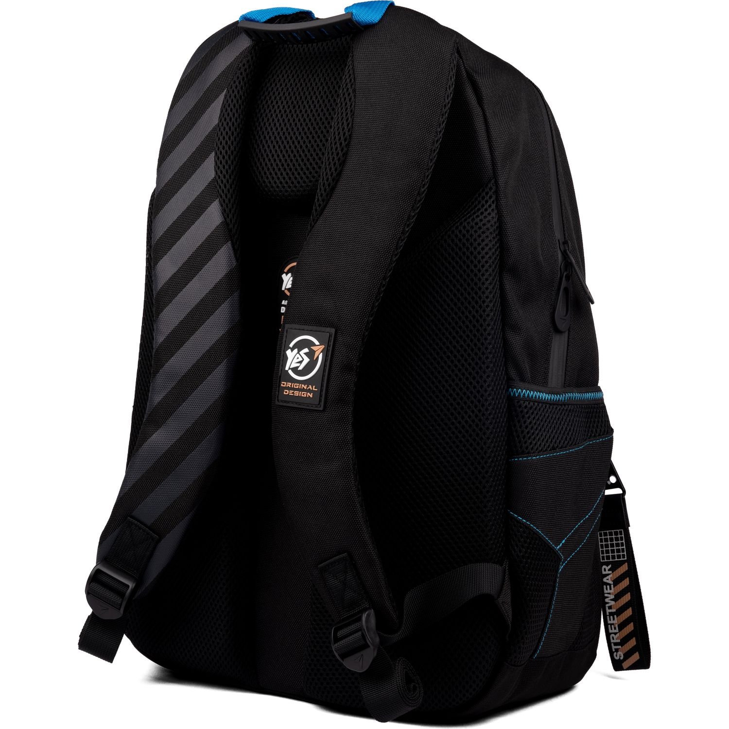 Рюкзак Yes TS-61 Streetwear, черный с бежевым (558911) - фото 3