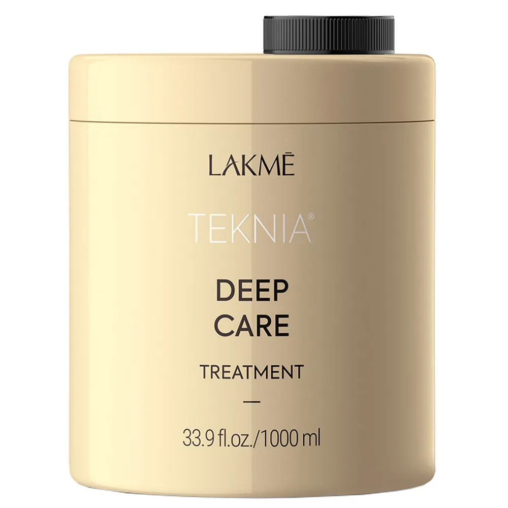 Восстанавливающая маска для поврежденных волос Lakme Teknia Deep Care Theatment 1 л - фото 2