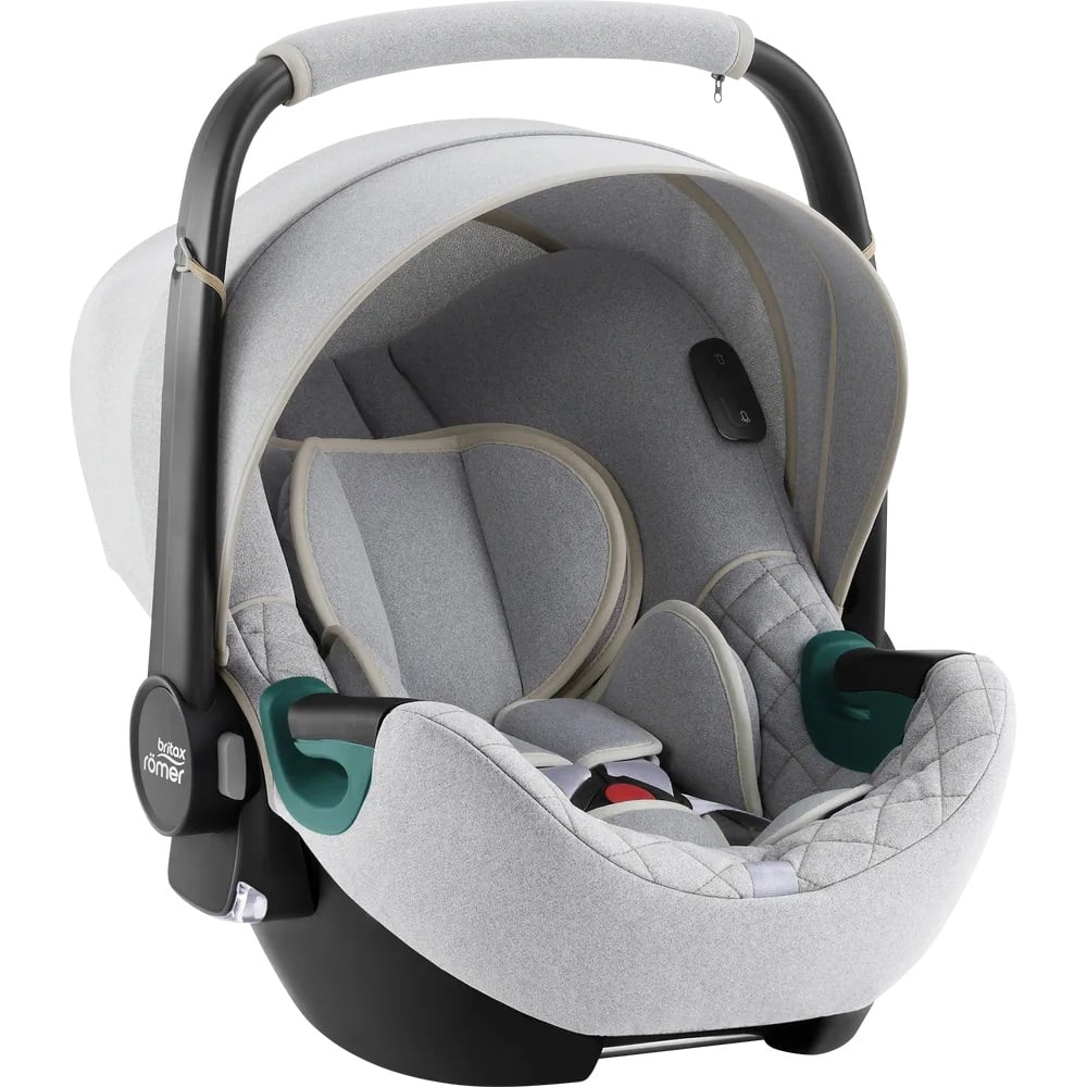 Автокресло Britax Romer Baby-Safe 3 I-Size Nordic Grey с платформой Flex Base (2000035085) - фото 2
