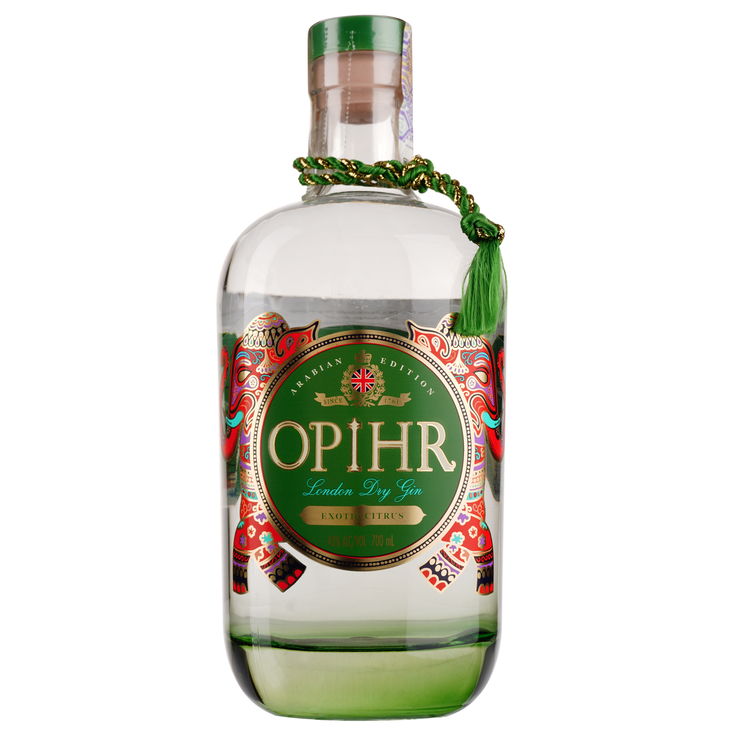 Джин Opihr Arabic Edition Exotic Citrus London Dry Gin, 43%, 0,7 л (819074) - фото 1