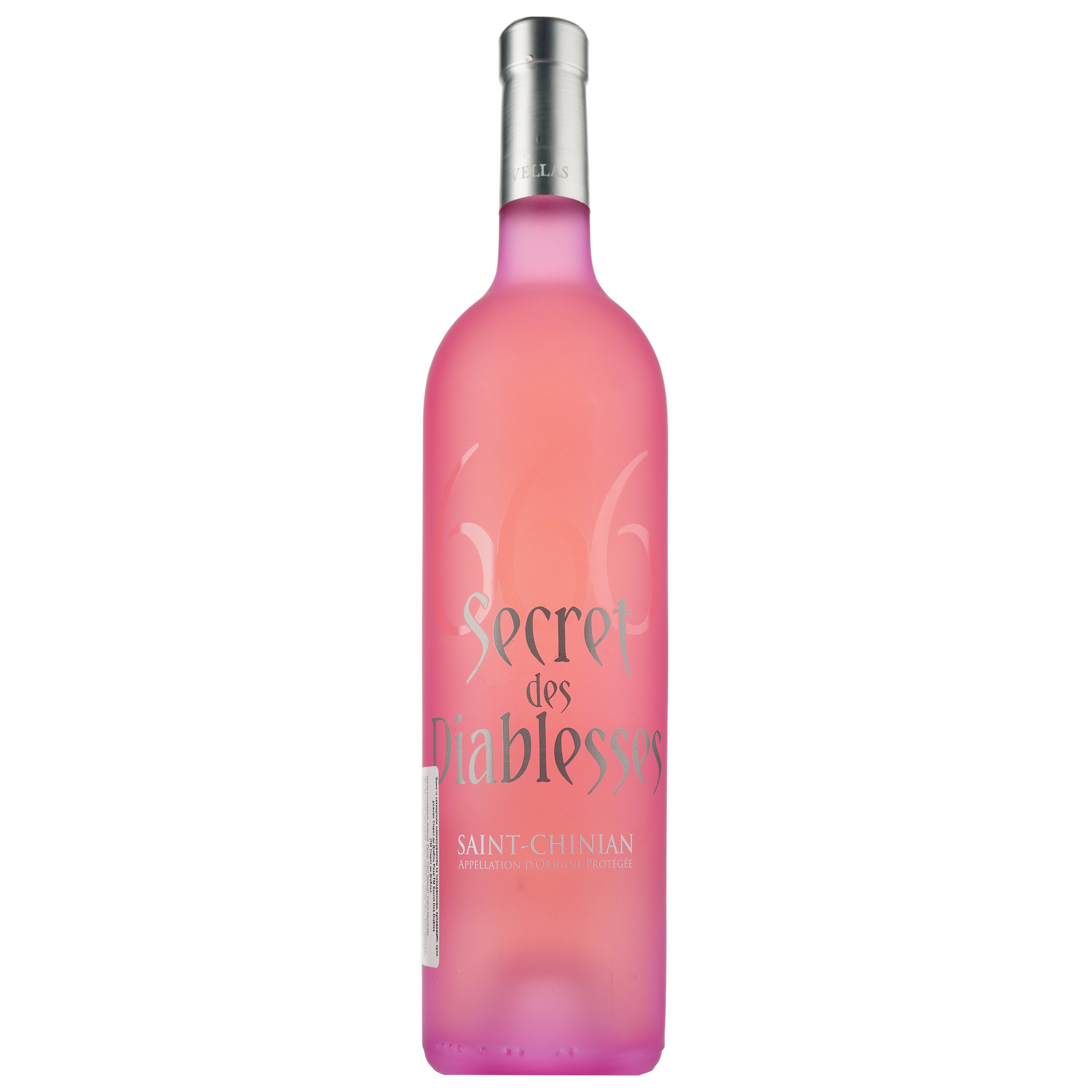 Вино Secret Des Diablesses Rose AOP Saint Chinian, рожеве, сухе, 0.75 л - фото 1