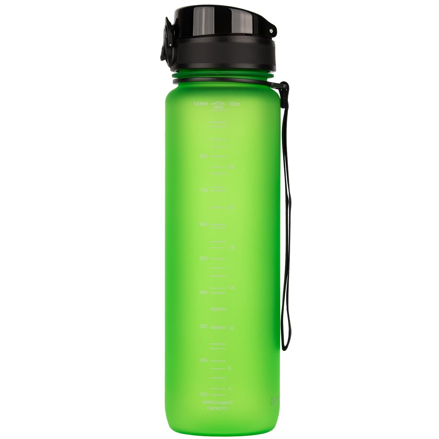 Пляшка для води UZspace Colorful Frosted, 1 л, свіжо-зелений (3038) - фото 2