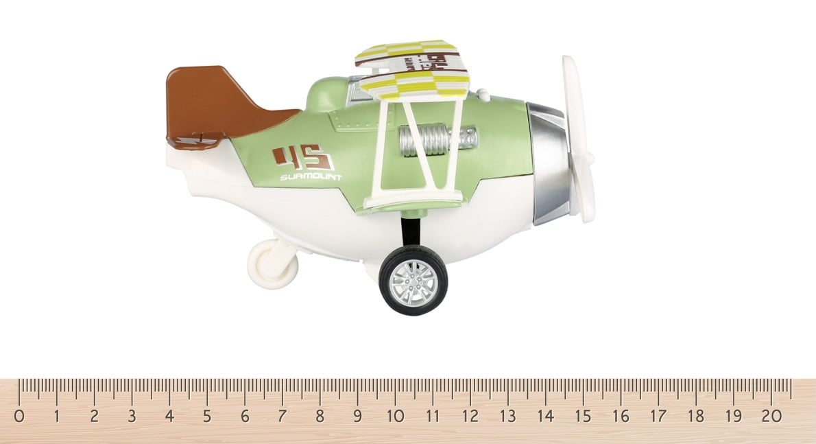 Самолет Same Toy Aircraft, со светом и музыкой, зеленый (SY8015Ut-2) - фото 2