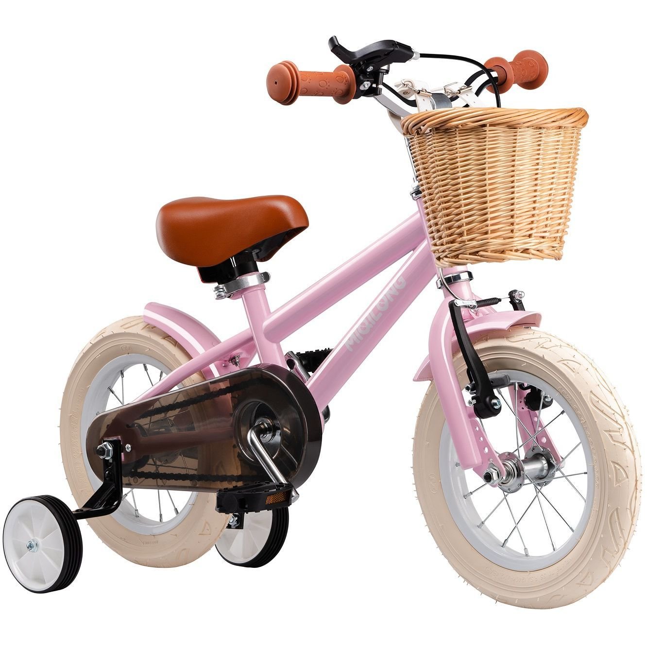 Детский велосипед Miqilong RM 12", розовый (ATW-RM12-PINK) - фото 1
