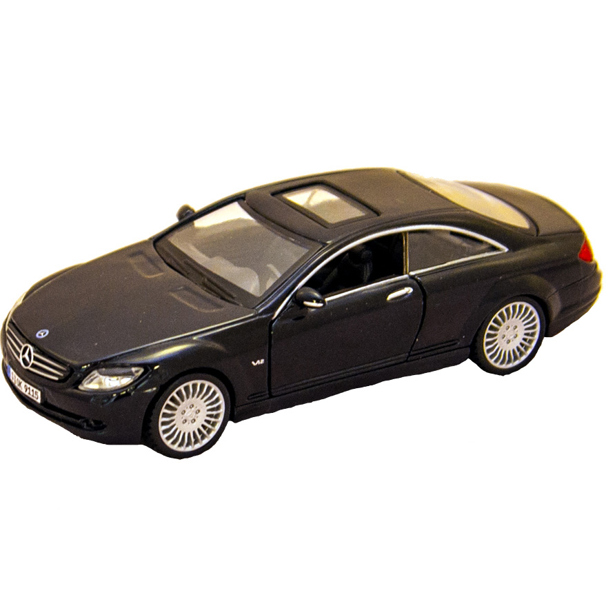 Автомодель Bburago Mercedes Benz CL-550 1:32 черный (18-43032) - фото 1