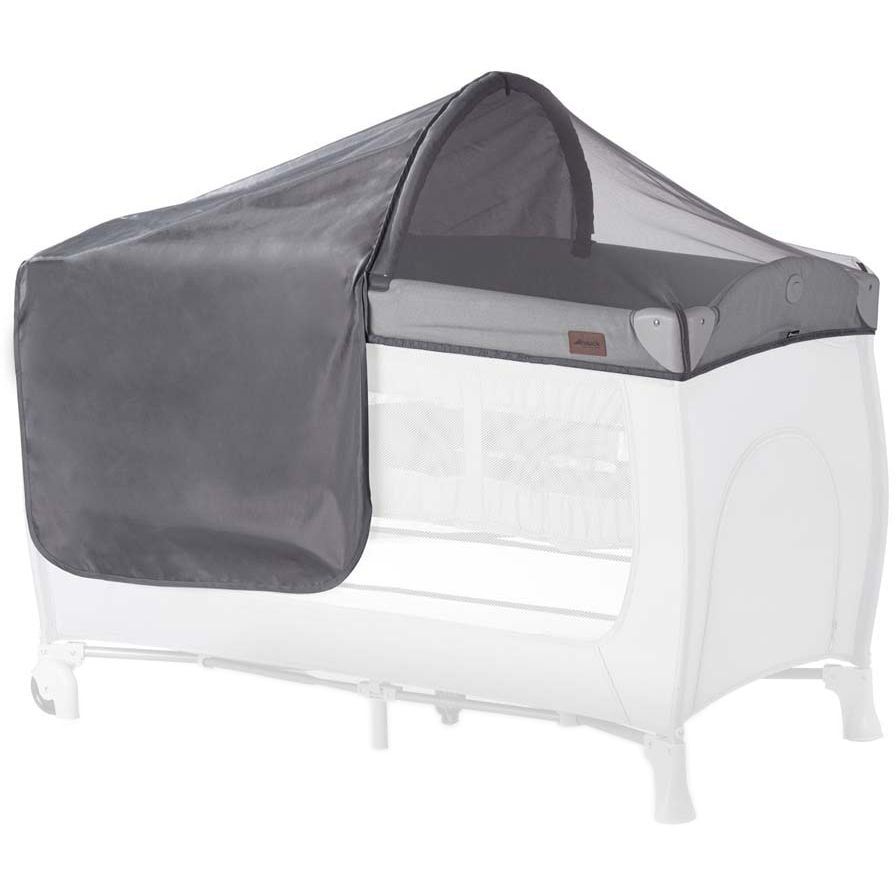 Сетка для детского манежа Hauck Travel Bed Canopy Grey, серая (59920-4) - фото 1