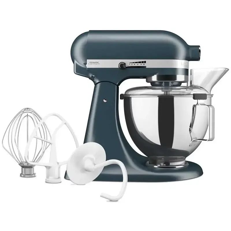 Планетарний міксер KitchenAid 4.3 л блакитна сталь (5KSM95PSEBS) - фото 4