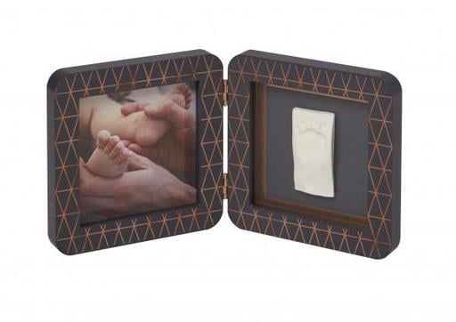 Двойная рамочка Baby Art с отпечатком, коричневый (3601092900) - фото 1