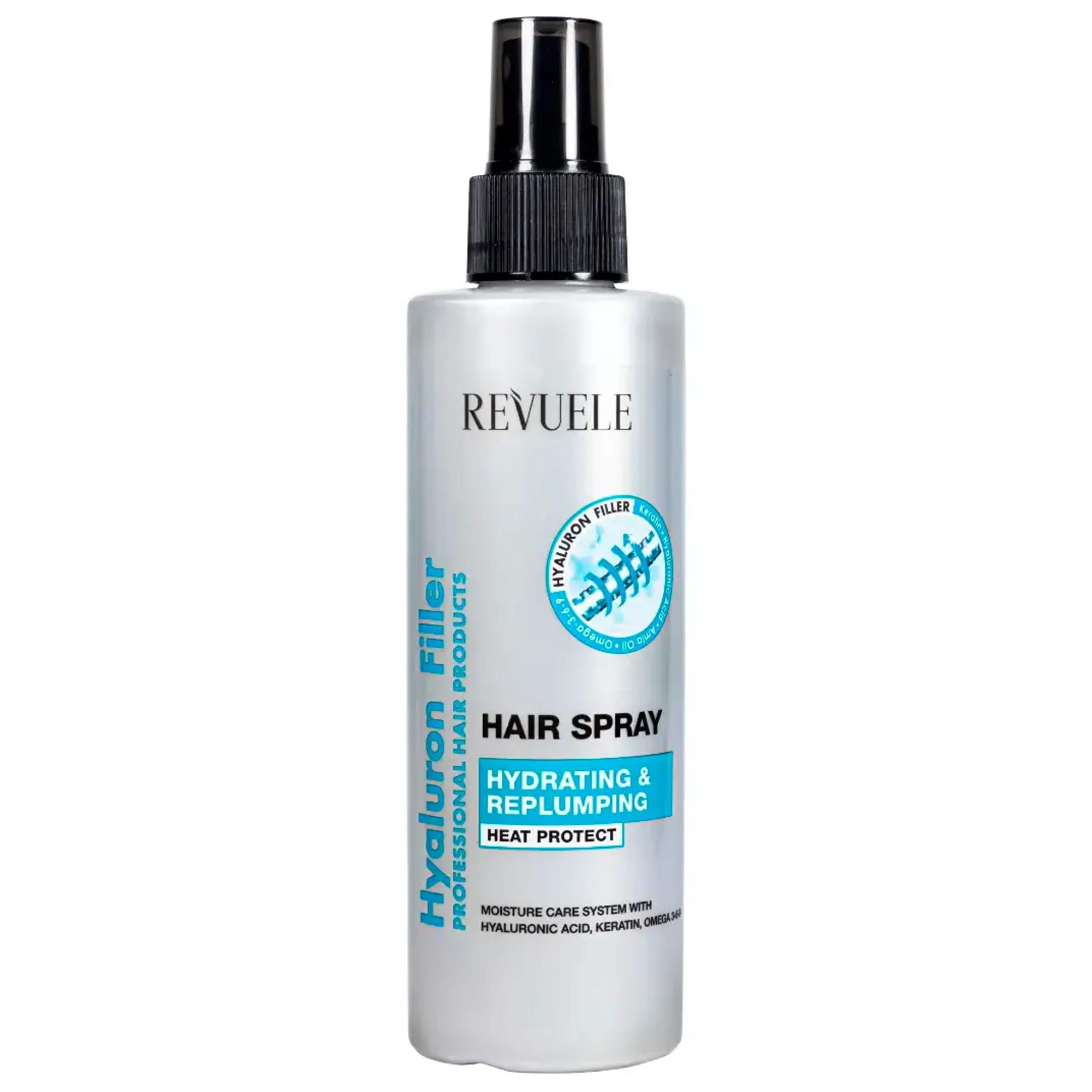 Спрей для волос Revuele Hyaluron Filler Увлажнение и восстановление 200 мл - фото 1