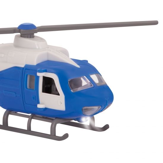 Вертолет Driven Micro, белый с синим (WH1072Z) - фото 3