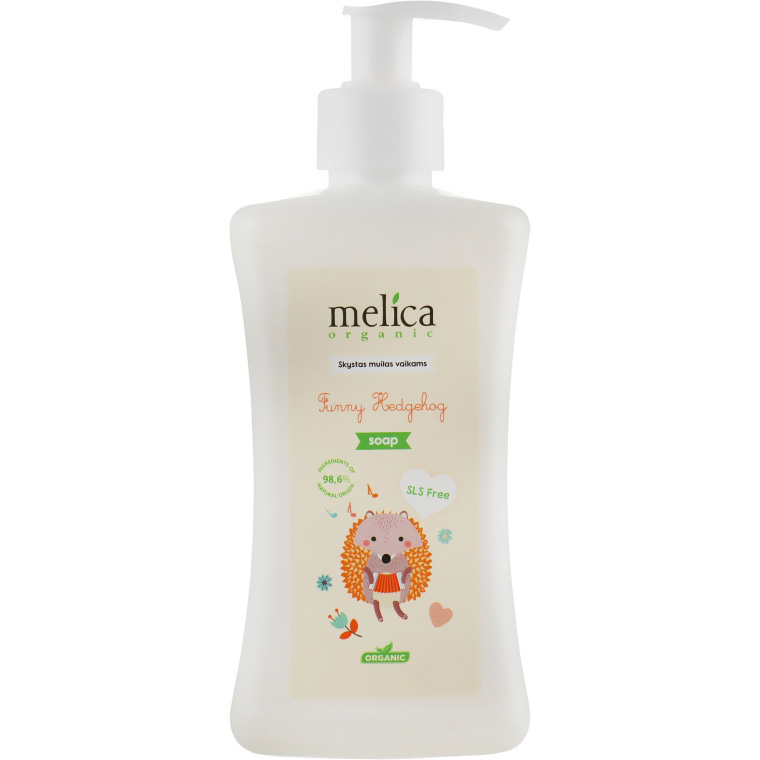 Детское жидкое мыло Melica Organic Funny Hengehog 300 мл - фото 1