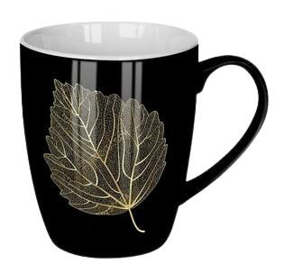 Чашка Keramia Golden leaf, 360 мл (21-279-069) - фото 1