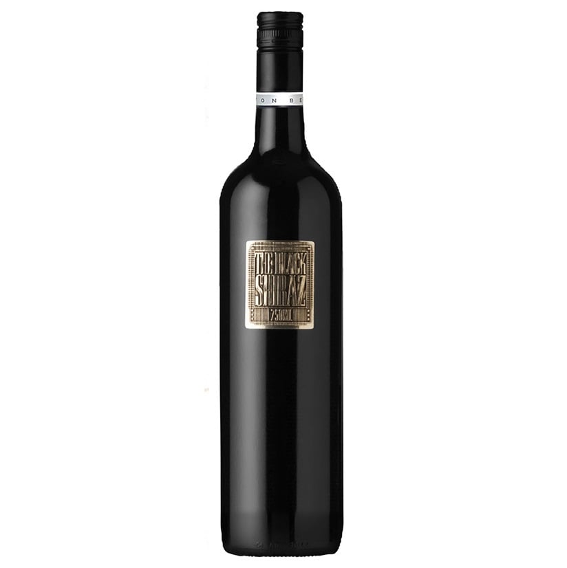 Вино Berton Vineyard Metal Label The Black Shiraz, красное, сухое, 14,5%, 0,75 л - фото 1