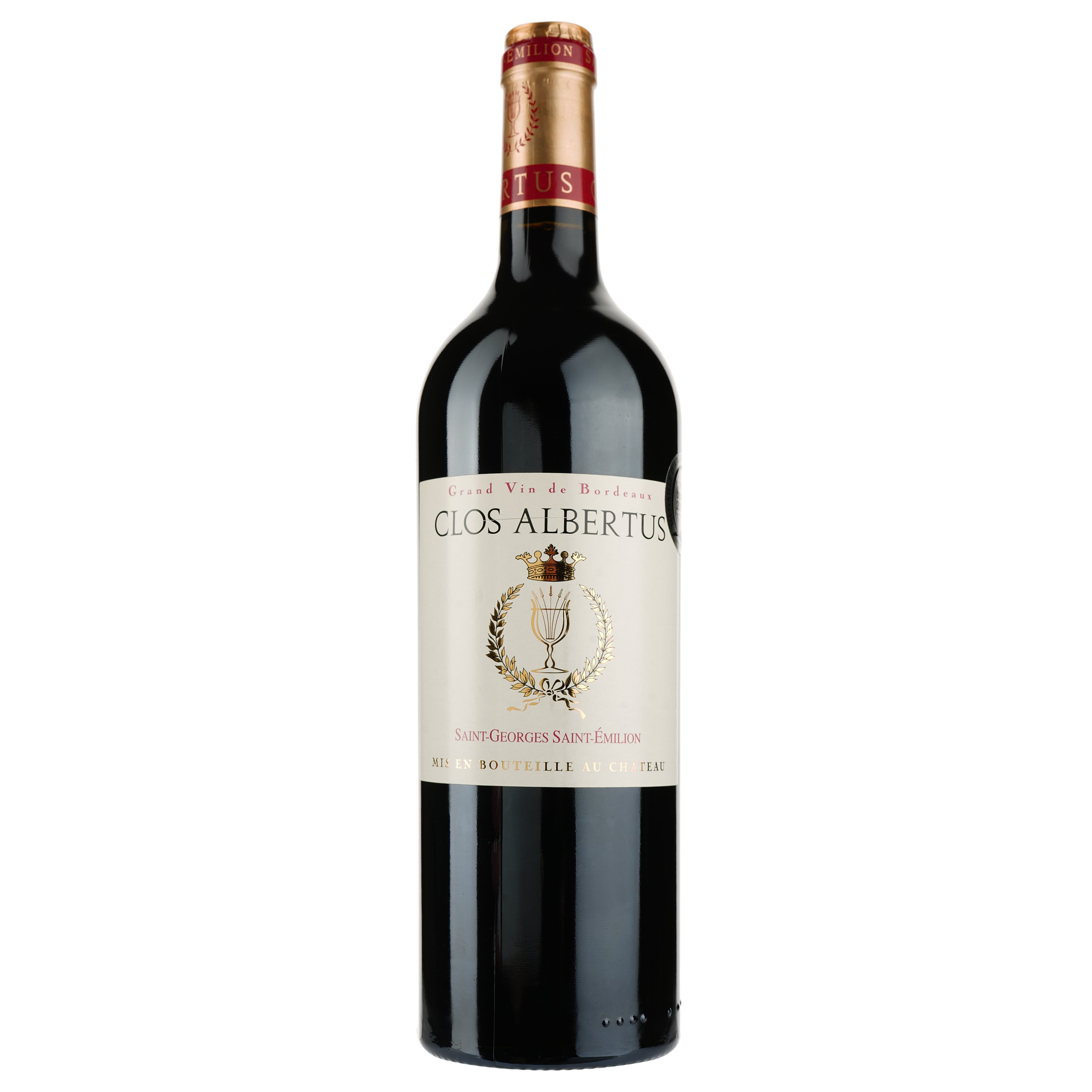 Вино Clos Albertus AOP Saint-Georges Saint-Emilion 2014, червоне, сухе, 0,75 л - фото 1