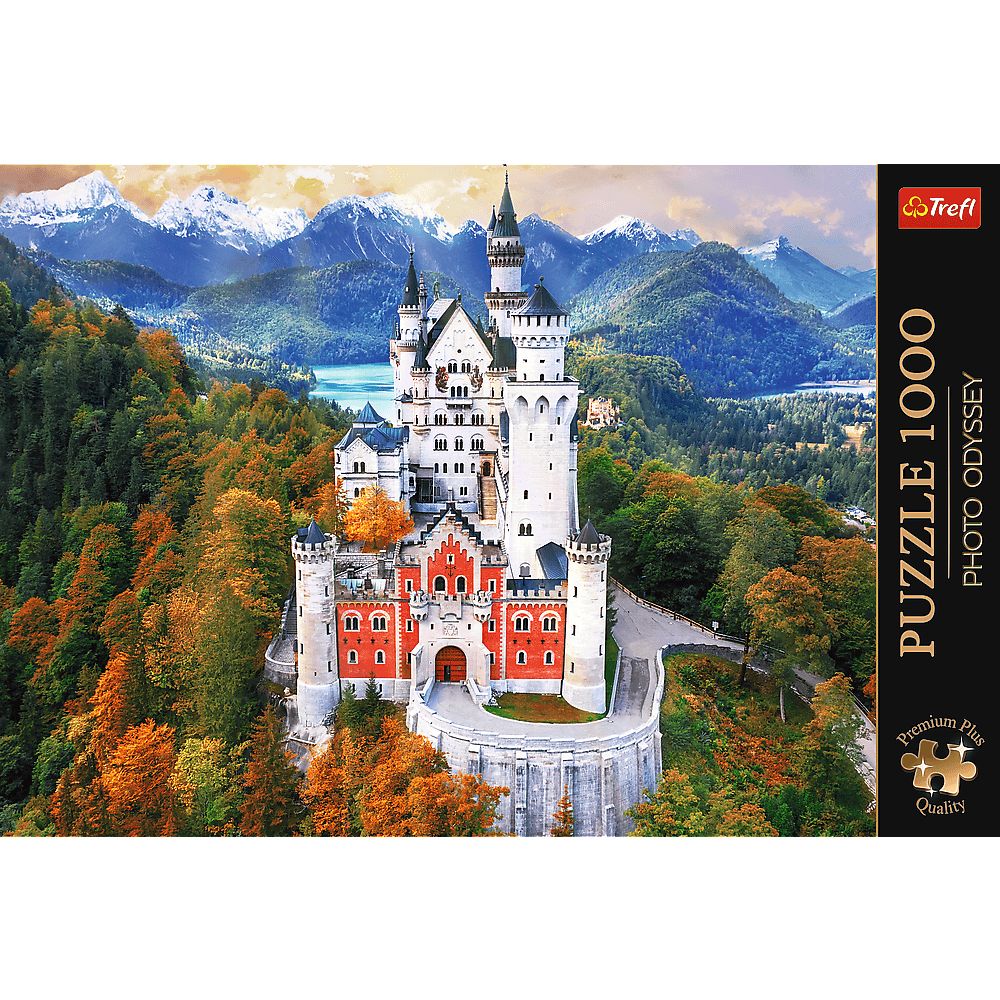 Пазли Trefl Фото Одісея Замок Нойшванштайні Німеччина 1000 елементів - фото 3