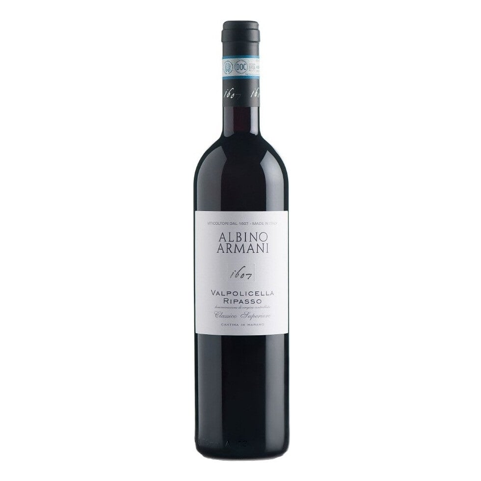 Вино Albino Armani Valpolicella Ripasso Classico Superiore DOC, красное, сухое, 13,5%, 0,75 л - фото 1