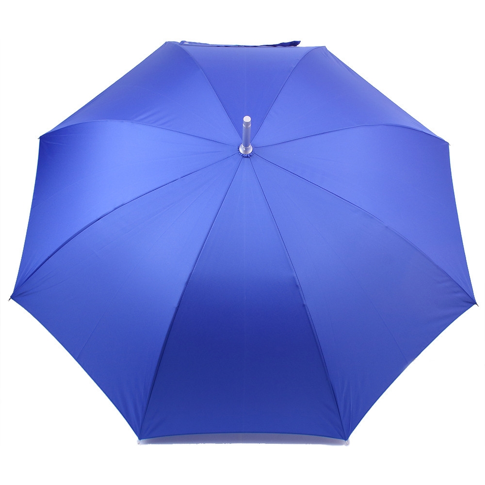 Жіноча парасолька-палиця напівавтомат Fare 107 см синя - фото 1