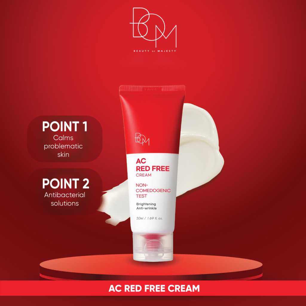 Крем для лица Beauty of Majesty BOM AC Red Free Cream с коллоидной серой и ниацинамидом 50 мл - фото 4