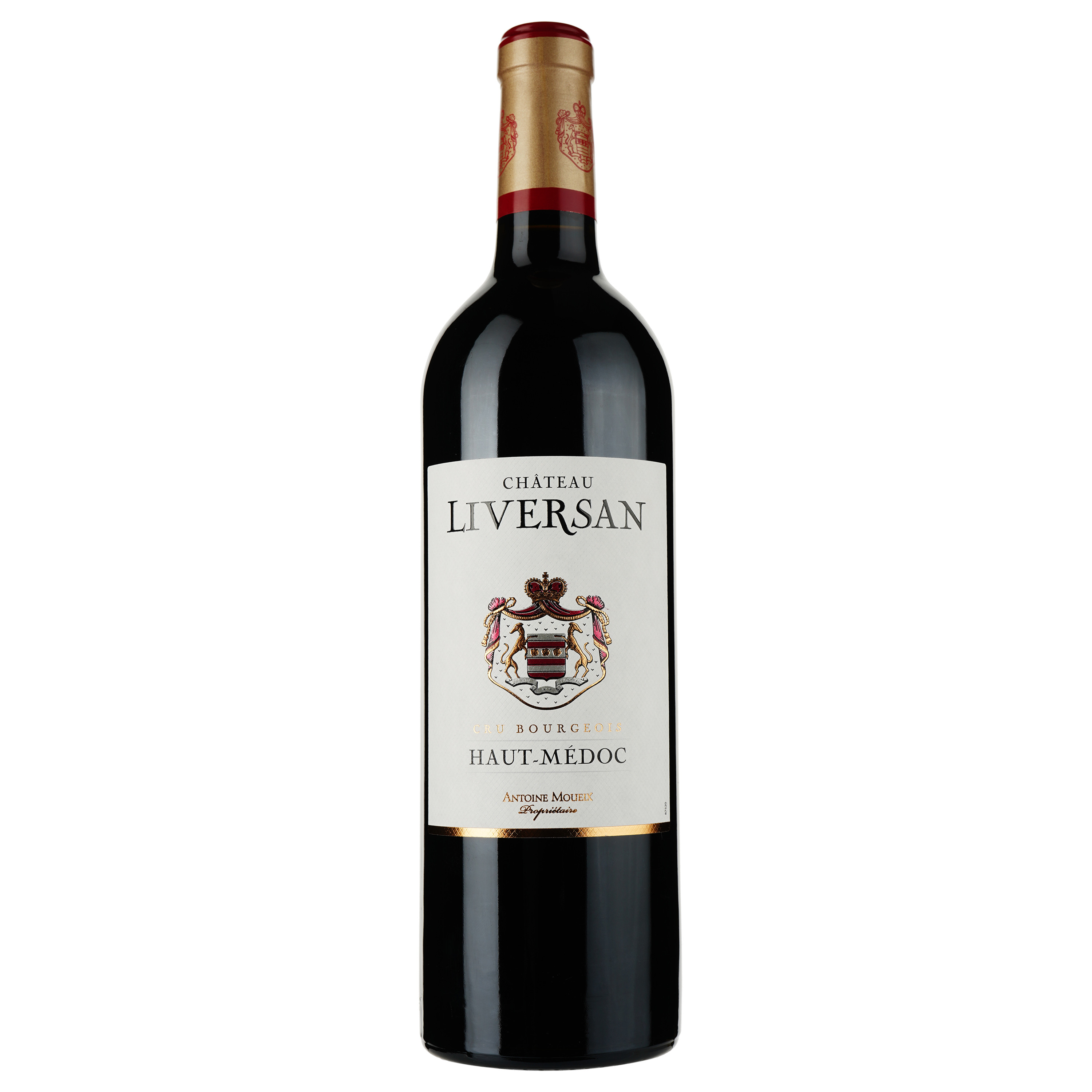 Вино Chateau Liversan Haut Medoc 2015 червоне сухе 0.75 л - фото 1