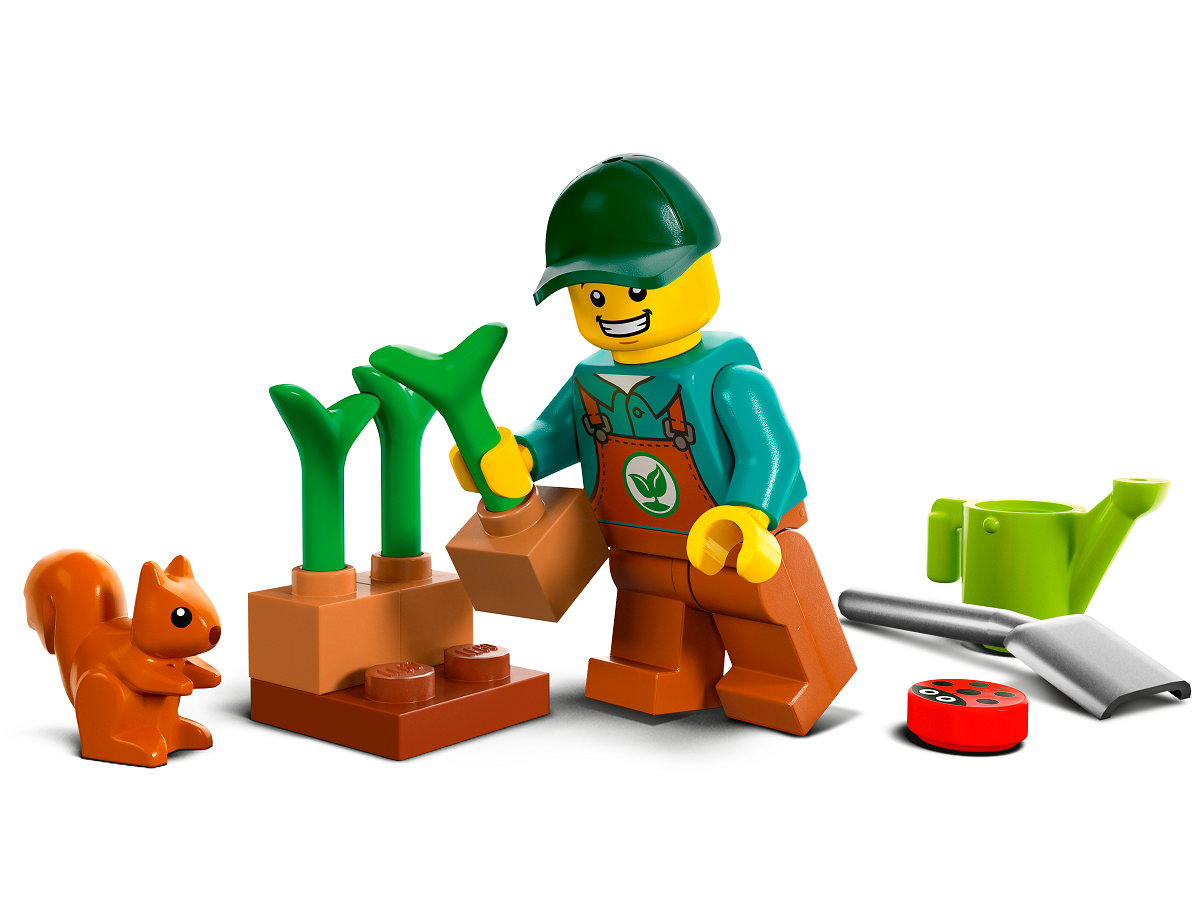 Конструктор LEGO City Трактор в парке, 86 деталей (60390) - фото 4