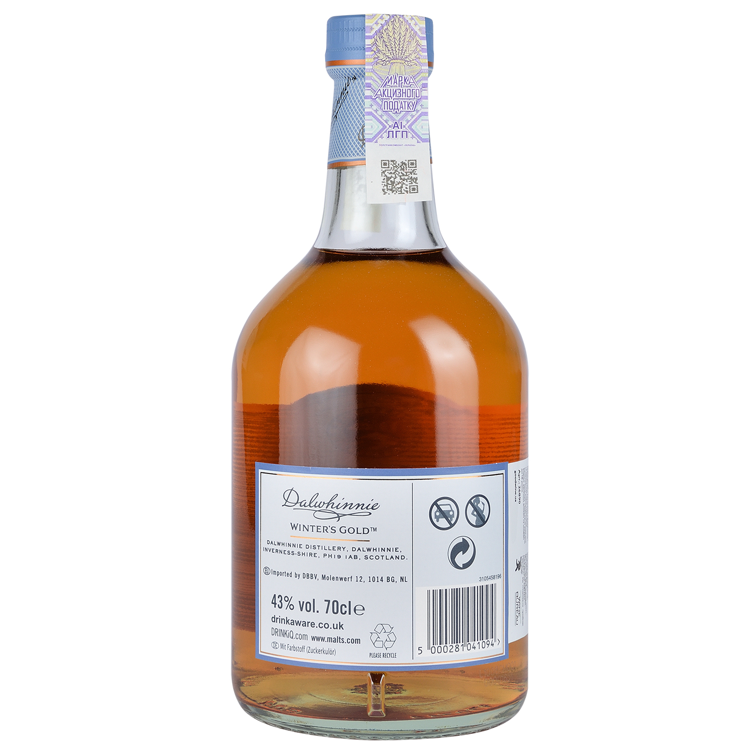 Віскі Dalwhinnie Single Malt Scotch Whisky Winter's Gold, в подарунковій упаковці, 43%, 0,7 л - фото 2