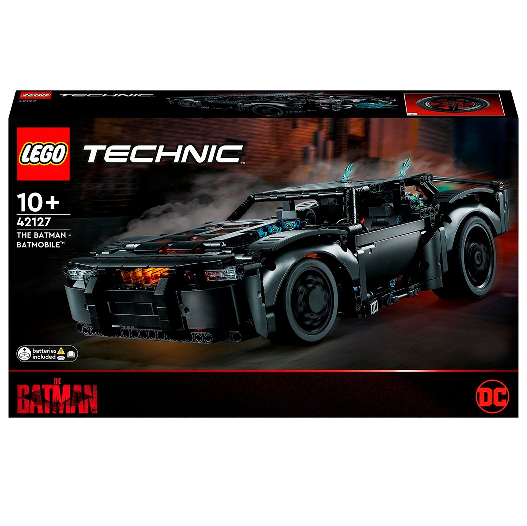 Конструктор LEGO Technic Бетмен: Бетмобіль, 1360 деталей (42127) - фото 1
