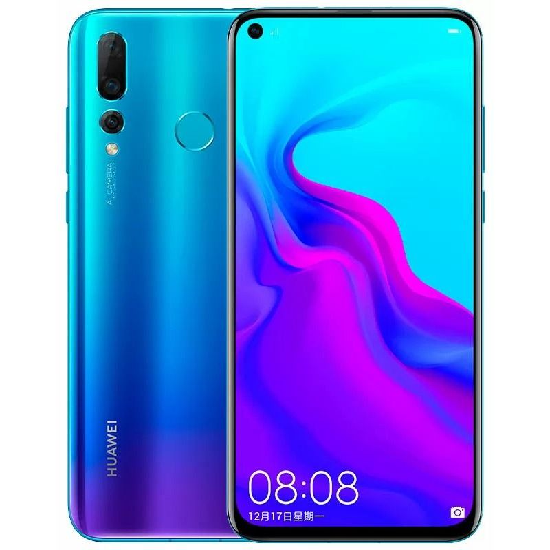 Смартфон Huawei Nova 4 8/128Gb Blue - фото 1