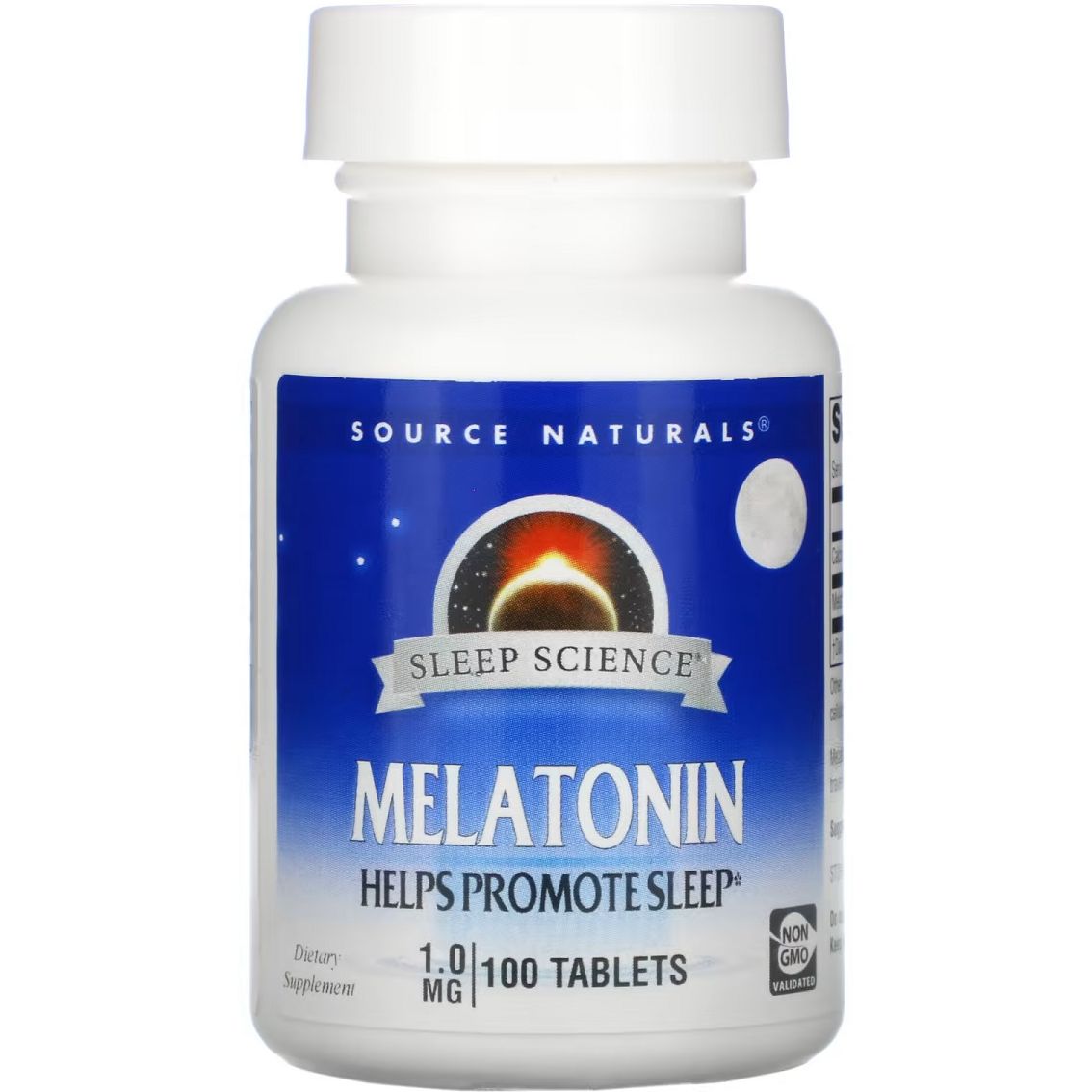 Мелатонін Source Naturals Sleep Science 1 мг 100 таблеток - фото 1