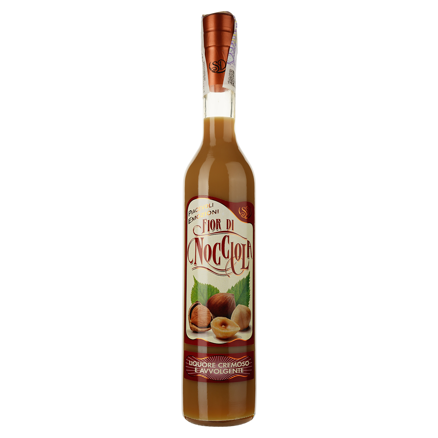 Лікер Sevico Fior Di Nocciola Liqueur Creams Горіх, 17%, 0,5 л - фото 1