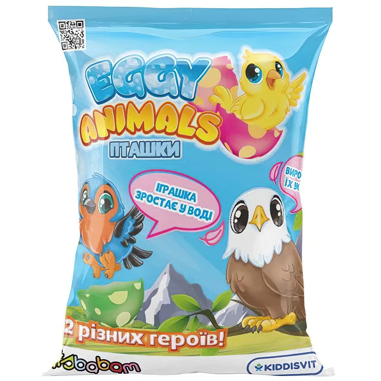 Зростаюча іграшка-сюрприз #sbabam Eggy Animals Пташки 91/CN22 - фото 1