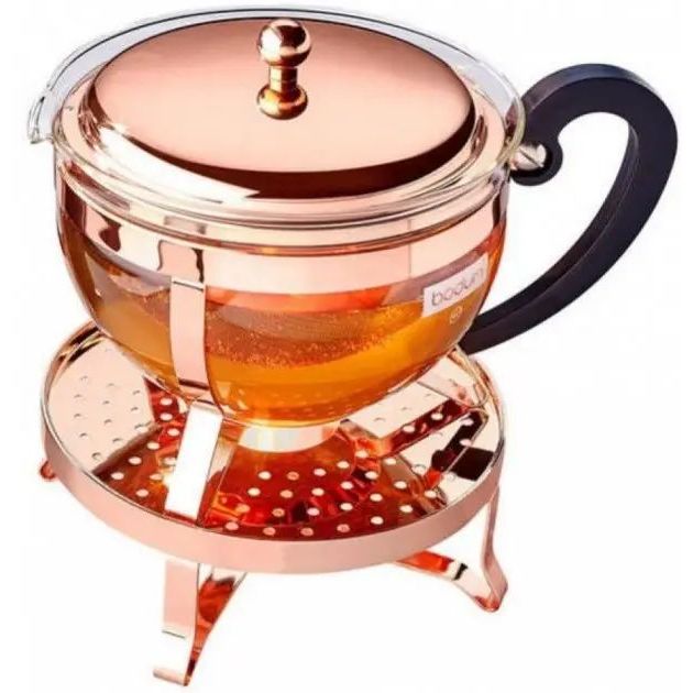 Заварочный чайник Bodum Chambord с крышкой 1.3 л (11656-18) - фото 6