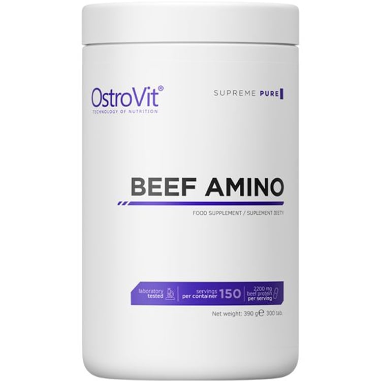 Аминокислотный комплекс OstroVit Supreme Pure Beef Amino 300 таблеток - фото 1