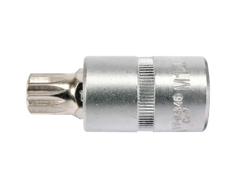 Головка торцева Yato квадрат 1/2" Spline M14 L= 55 мм (YT-04345) - фото 2