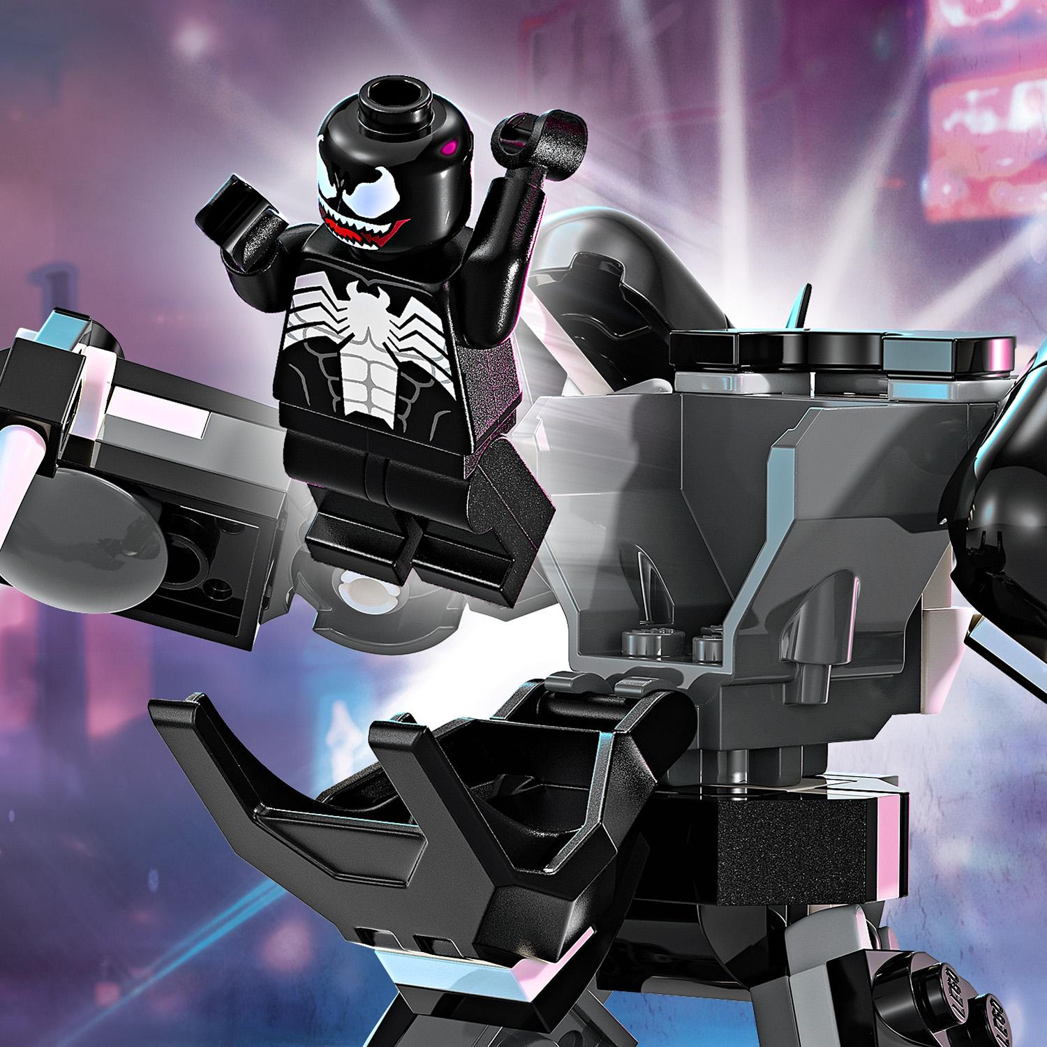 Конструктор LEGO Super Heroes Робот Венома vs. Майлз Моралез 134 детали (76276) - фото 6
