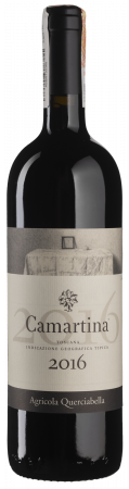 Вино Agricola Querciabella Camartina 2016 красное, сухое, 13,5%, 0,75 л - фото 1