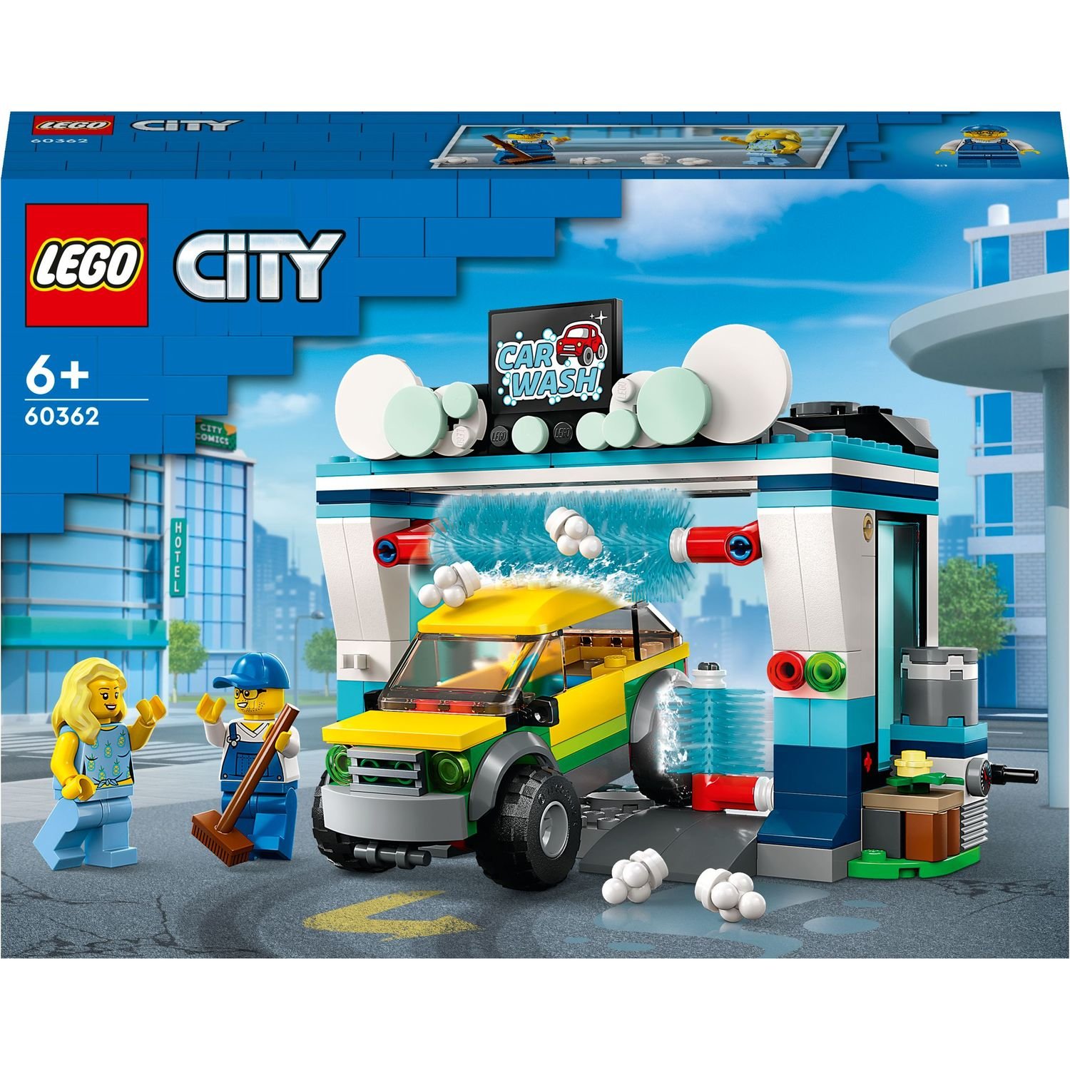 Конструктор LEGO City Автомойка, 243 детали (60362) - фото 1