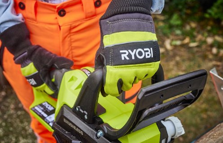 Перчатки для работы с цепной пилой Ryobi RAC258M влагозащитные размер М (5132005710) - фото 5