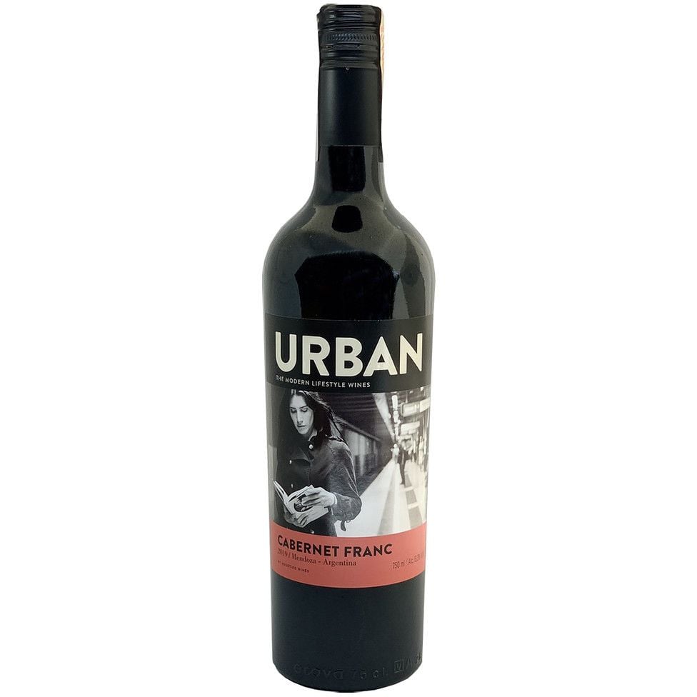 Вино O. Fournier Urban Cabernet Franc, красное, сухое, 13,3%, 0,75 л (8000019644126) - фото 1