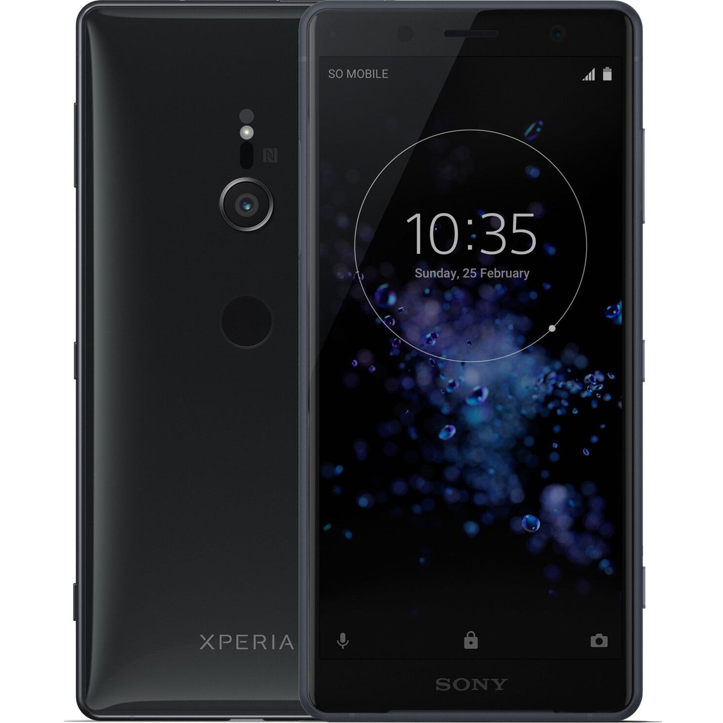 Смартфон Sony Xperia XZ2 Compact 4/64Gb (So-05k) Black 1 sim Seller Refurbished - фото 1