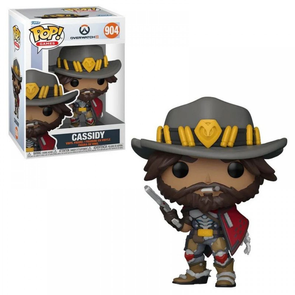 Фигурка Funko Pop Фанко Поп МакКри McCree McCree Овервотч Overwatch Cassidy Кэссиди 2 10 см FP O C 904 - фото 2