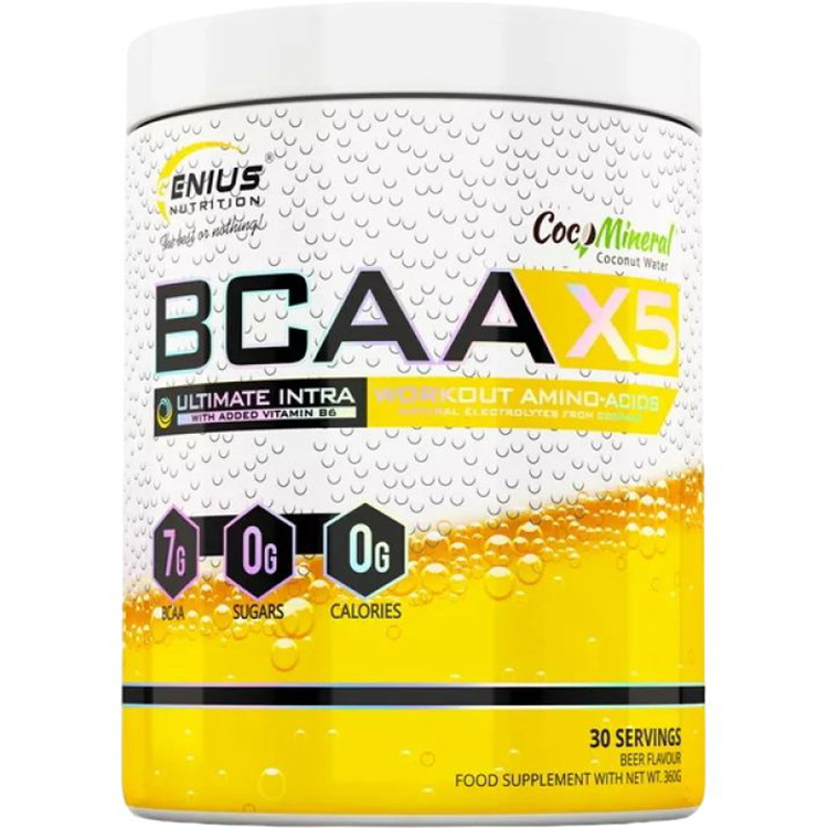 Амінокислота Genius Nutrition BCAA-X5 Пиво 360 г - фото 1