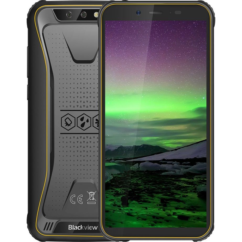 Смартфон Blackview BV5500 Pro Yellow 3/16GB - фото 1